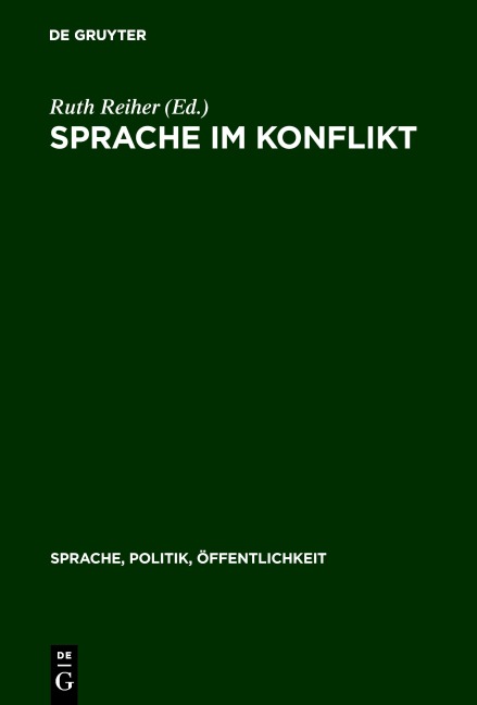 Sprache im Konflikt - 
