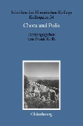 Cover-Bild zum Titel 'Chora und Polis' von ''