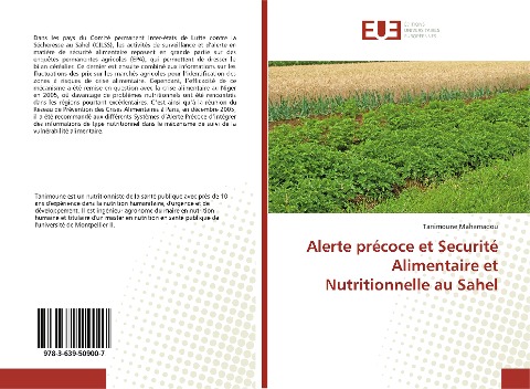 Alerte précoce et Securité Alimentaire et Nutritionnelle au Sahel - Tanimoune Mahamadou