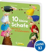 Cover-Bild zum Titel '10 kleine Schafe' von 'Franziska Gehm'