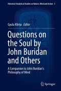 Cover-Bild zum Titel 'Questions on the Soul by John Buridan and Others' von ''