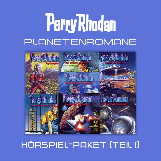 Perry Rhodan Planetenromane - Uwe Anton, Hubert Haensel, William Voltz, Clark Darlton