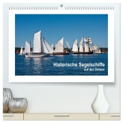 Cover-Bild zum Titel 'Historische Segelschiffe auf der Ostsee (hochwertiger Premium Wandkalender 2027 DIN A2 quer), Kunstdruck in Hochglanz' von 'Carina-Fotografie'