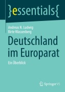 Cover-Bild zum Titel 'Deutschland im Europarat' von 'Andreas N. Ludwig, Birte Wassenberg'