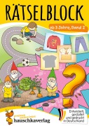 Cover-Bild zum Titel 'Rätselblock ab 3 Jahre, Band 2' von 'Agnes Spiecker'