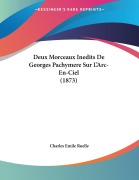 Cover-Bild zum Titel 'Deux Morceaux Inedits De Georges Pachymere Sur L'Arc-En-Ciel (1873)' von 'Charles Emile Ruelle'
