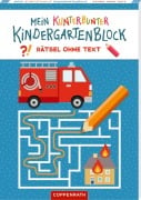 Cover-Bild zum Titel 'Mein kunterbunter Kindergartenblock' von ''