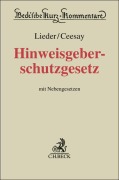 Cover-Bild zum Titel 'Hinweisgeberschutzgesetz. HinSchG' von ''