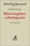 Cover-Bild zum Titel 'Hinweisgeberschutzgesetz. HinSchG' von ''
