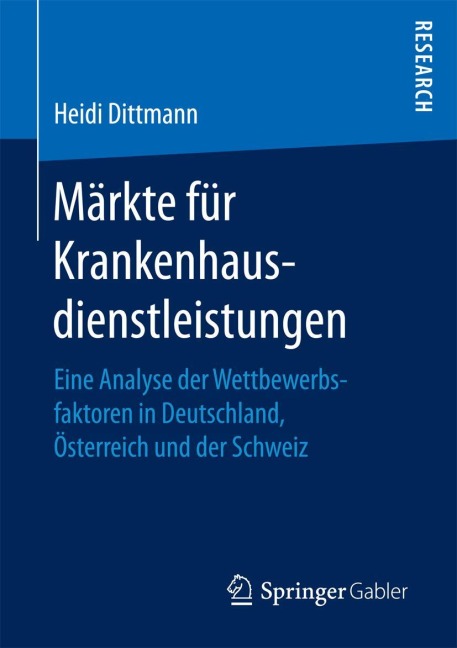 Märkte für Krankenhausdienstleistungen - Heidi Dittmann