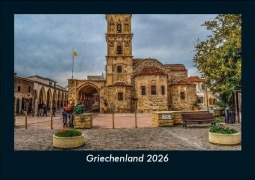 Cover-Bild zum Titel 'Griechenland 2026 Fotokalender DIN A5' von 'Tobias Becker'