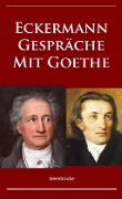 Cover-Bild zum Titel 'Gespräche mit Goethe' von 'Johann Peter Eckermann'