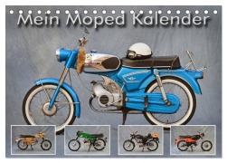 Cover-Bild zum Titel 'Mein Moped Kalender (Tischkalender 2026 DIN A5 quer), CALVENDO Monatskalender' von 'Ingo Laue'