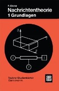 Cover-Bild zum Titel 'Nachrichtentheorie' von 'Rudolf Elsner'