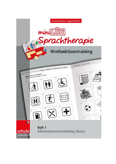 miniLÜK-Sprachtherapie Heft 1 - Hirnfunktionstraining - Steiner, Zöllner
