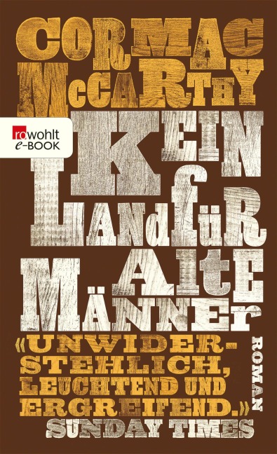 Kein Land für alte Männer - Cormac McCarthy
