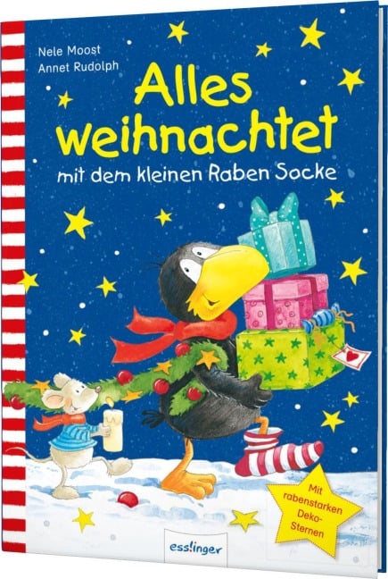 Der kleine Rabe Socke: Alles weihnachtet mit dem kleinen Raben Socke - Nele Moost