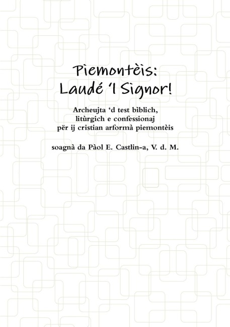 Piemontèis - Pàol E. Castlin-a