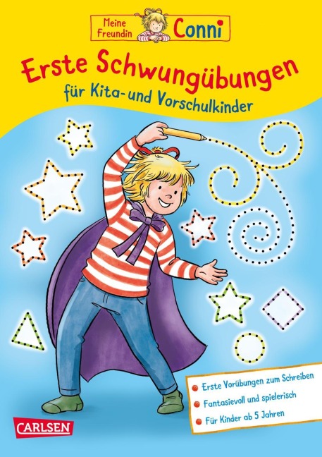 Conni Gelbe Reihe (Beschäftigungsbuch): Erste Schwungübungen für Kita- und Vorschulkinder - Hanna Sörensen