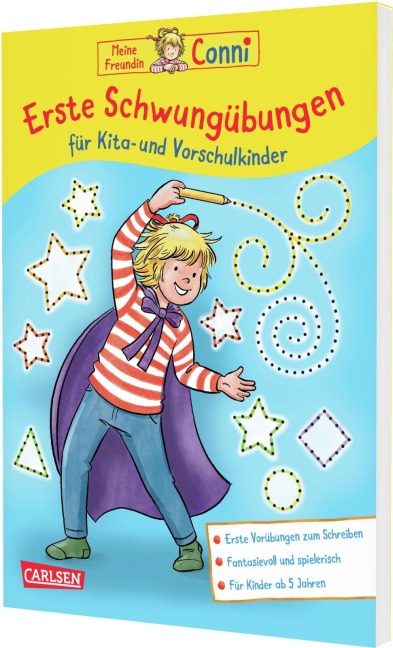 Conni Gelbe Reihe (Beschäftigungsbuch): Erste Schwungübungen für Kita- und Vorschulkinder - Hanna Sörensen