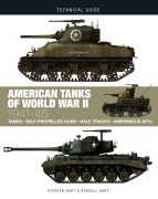 Cover-Bild zum Titel 'American Tanks of World War II' von 'Stephen Hart, Russell A. Hart'