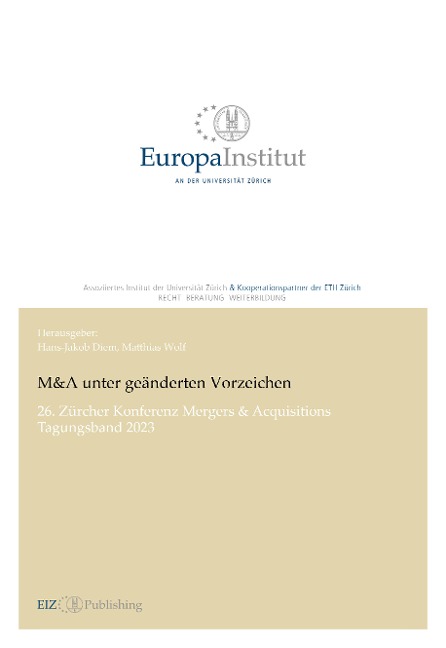 M&A unter geänderten Vorzeichen - 