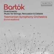 Cover-Bild zum Titel 'Bart¢k: Divertimento & Music for Strings,Percussi' von 'Eivind Aadland Tasmanian Symphony Orchestra'