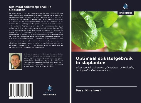 Optimaal stikstofgebruik in slaplanten - Basel Khraiwesh