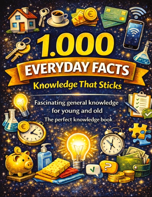 1,000 everyday facts - knowledge that sticks - Dominik Mikulaschek