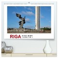 Riga ¿ Mittelalter, Jugendstil, Sozialismus und Moderne (hochwertiger Premium Wandkalender 2024 DIN A2 quer), Kunstdruck in Hochglanz - Christian Hallweger