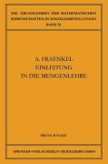 Cover-Bild zum Titel 'Einleitung in die Mengenlehre' von 'Abraham Adolf Fraenkel'