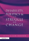 Cover-Bild zum Titel 'Disability, Politics and the Struggle for Change' von ''