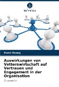 Auswirkungen von Vetternwirtschaft auf Vertrauen und Engagement in der Organisation - Esmir Demaj