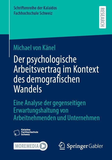 Der psychologische Arbeitsvertrag im Kontext des demografischen Wandels - Michael von Känel