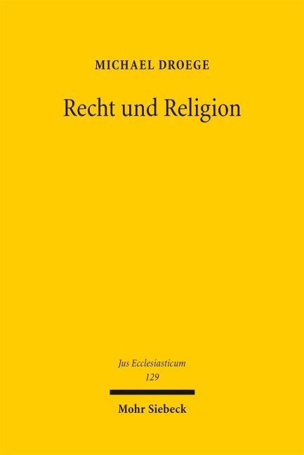 Recht und Religion - Michael Droege