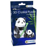 Cover-Bild zum Titel 'Crystal Puzzle - Pandapaar - 51 Teile' von ''