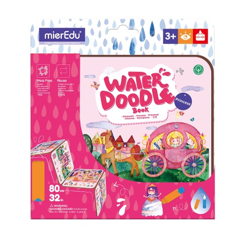 Magisches Wassermalbuch - Prinzessin - 