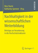 Cover-Bild zum Titel 'Nachhaltigkeit in der wissenschaftlichen Weiterbildung' von ''