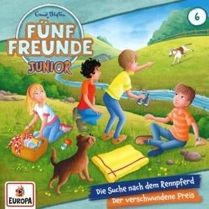 Fünf Freunde Junior 06: Die Suche nach dem Rennpferd / Der verschwundene Preis - Enid Blyton