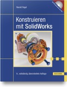 Cover-Bild zum Titel 'Konstruieren mit SolidWorks' von 'Harald Vogel'