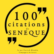 Cover-Bild zum Titel '100 citations de Sénèque' von 'Sénèque'