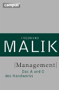 Cover-Bild zum Titel 'Management' von 'Fredmund Malik'