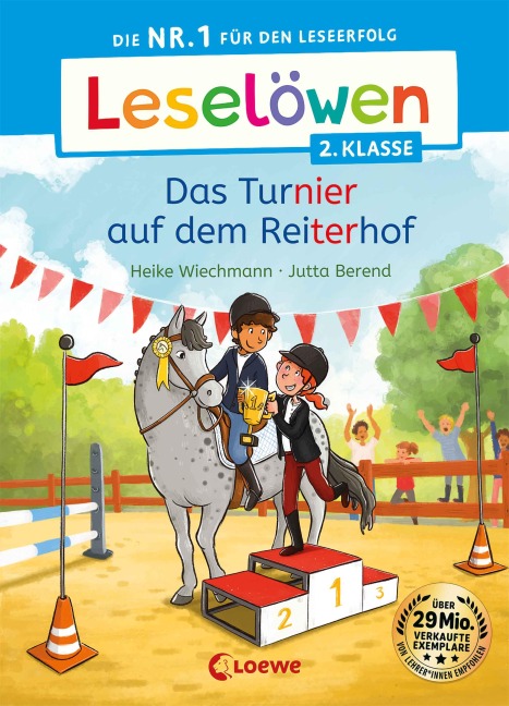 Leselöwen 2. Klasse - Das Turnier auf dem Reiterhof - Heike Wiechmann