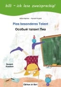 Cover-Bild zum Titel 'Pias besonderes Talent. Kinderbuch Deutsch-Russisch mit Leserätsel' von 'Ulrike Rylance, Karolin Przybill'