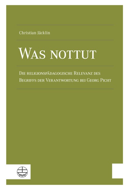 Was nottut - Christian Jäcklin