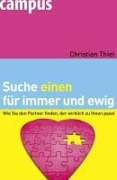 Cover-Bild zum Titel 'Suche einen für immer und ewig' von 'Christian Thiel'