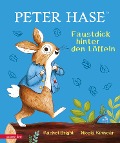 Cover-Bild zum Titel 'Peter Hase - Faustdick hinter den Löffeln' von 'Rachel Bright'