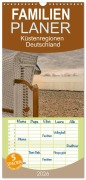 Cover-Bild zum Titel 'Familienplaner 2026 - Küstenregionen Deutschland mit 5 Spalten (Wandkalender, 21 x 45 cm) CALVENDO' von 'Stefan Kremer'