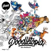 Cover-Bild zum Titel 'Doodletopia' von 'Vexx, @Vexx'