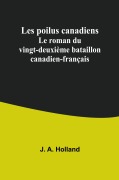 Cover-Bild zum Titel 'Les poilus canadiens' von 'J. A. Holland'